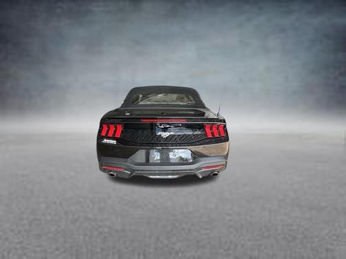 Shadow Black 2025 Ford Mustang EcoBoost Premium