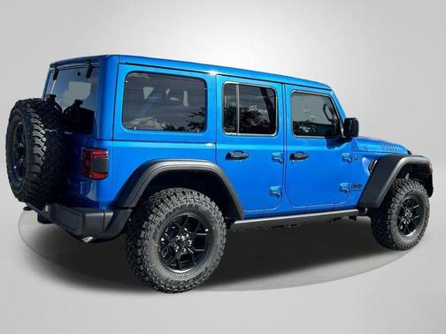 Hydro Blue Pearl 2024 Jeep Wrangler Sport