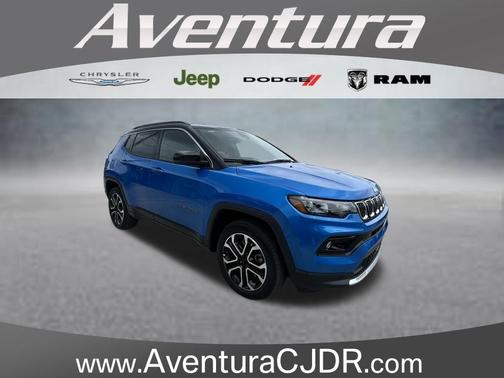 Laser Blue 2023 Jeep Compass Limited