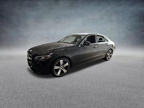Black 2025 Mercedes-Benz C-Class C 300 4MATIC