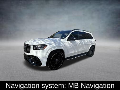 White 2021 Mercedes-Benz AMG GLS 63 Base 4MATIC