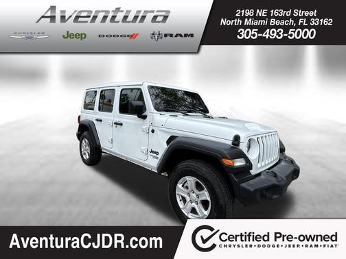 Bright White Clearcoat 2021 Jeep Wrangler Unlimited Sport