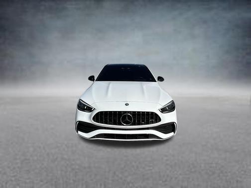 White 2024 Mercedes-Benz AMG C 43 Base 4MATIC