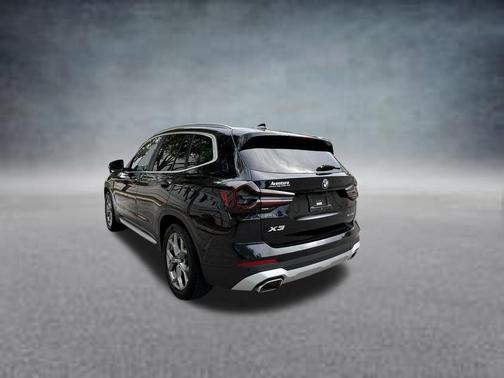 Black Sapphire Metallic 2024 BMW X3 sDrive30i