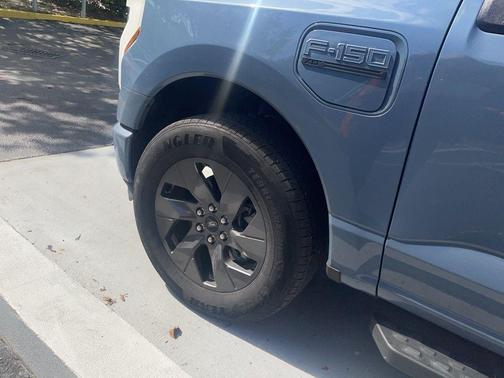 Azure Gray Metallic 2023 Ford F-150 Lightning XLT