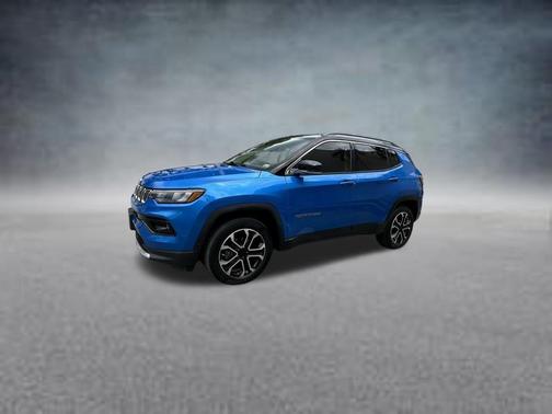 Laser Blue 2022 Jeep Compass Limited