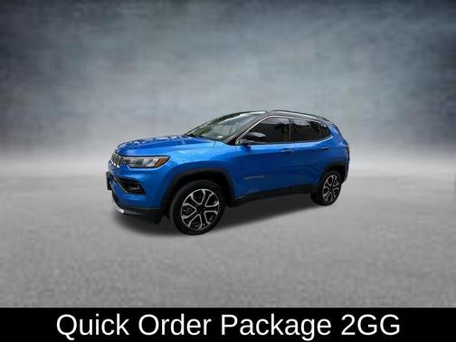 Laser Blue 2022 Jeep Compass Limited