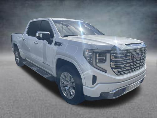 White Frost Tri-Coat 2023 GMC Sierra 1500 Denali