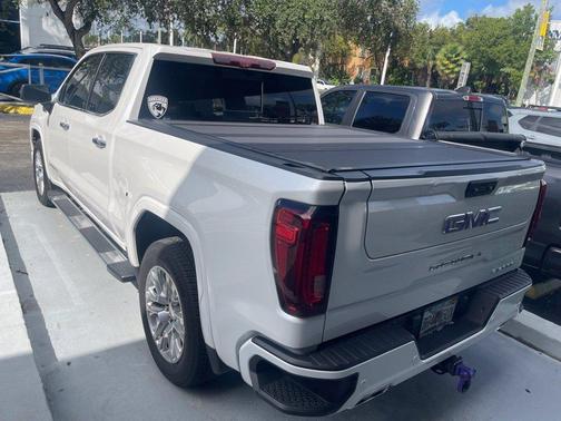 White Frost Tri-Coat 2023 GMC Sierra 1500 Denali