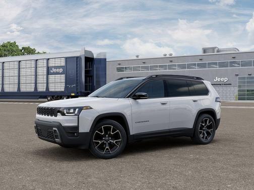 Bright White Clearcoat 2026 Jeep Cherokee Overland