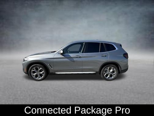 Gray Metallic 2024 BMW X3 sDrive30i