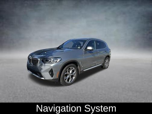 Gray Metallic 2024 BMW X3 sDrive30i