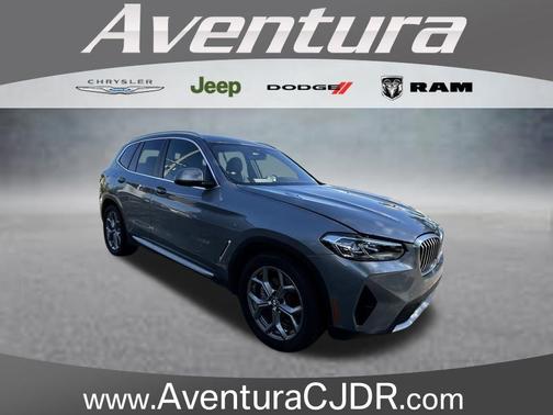 Gray Metallic 2024 BMW X3 sDrive30i