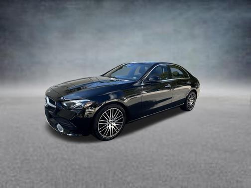 Black 2025 Mercedes-Benz C-Class C 300
