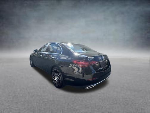 Black 2025 Mercedes-Benz C-Class C 300