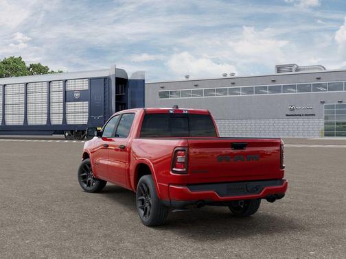 Flame Red Clearcoat 2025 RAM 1500 Laramie