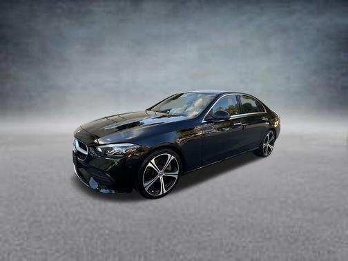 Black 2025 Mercedes-Benz C-Class C 300