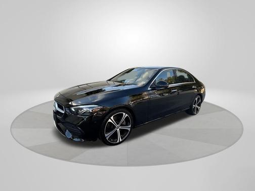 Black 2025 Mercedes-Benz C-Class C 300