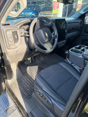 Black 2022 Chevrolet Silverado 1500 Custom