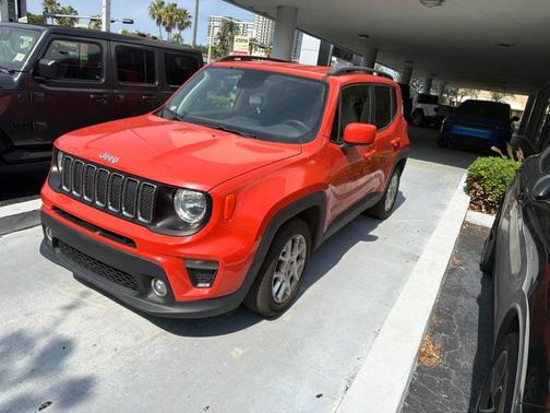 Omaha Orange Clearcoat 2020 Jeep Renegade Latitude