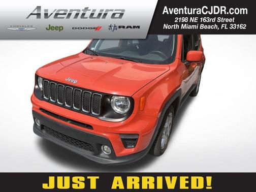 Omaha Orange Clearcoat 2020 Jeep Renegade Latitude