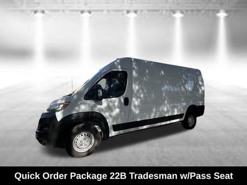 Bright White Clearcoat 2025 RAM ProMaster 2500 High Roof
