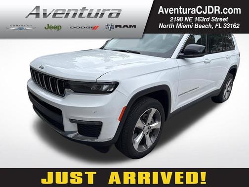 Bright White Clearcoat 2022 Jeep Grand Cherokee L Limited