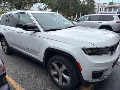 Bright White Clearcoat 2022 Jeep Grand Cherokee L Limited