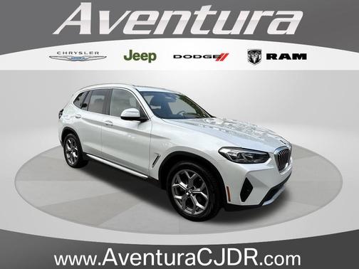 White Metallic 2024 BMW X3 sDrive30i