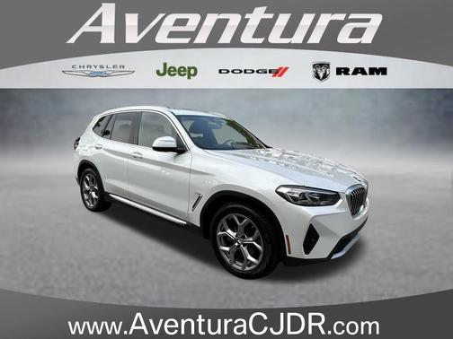 White Metallic 2024 BMW X3 sDrive30i