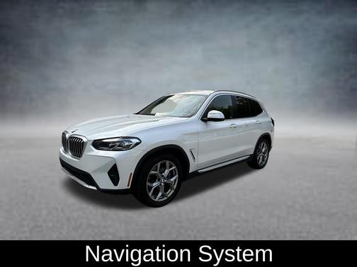 White Metallic 2024 BMW X3 sDrive30i