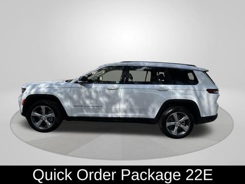 Bright White Clearcoat 2022 Jeep Grand Cherokee L Limited