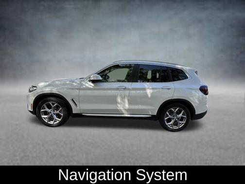 White Metallic 2024 BMW X3 xDrive30i