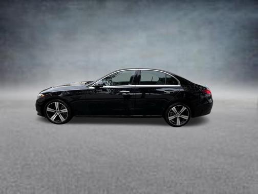 Black 2025 Mercedes-Benz C-Class C 300 4MATIC