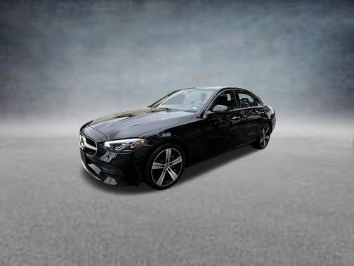 Black 2025 Mercedes-Benz C-Class C 300 4MATIC