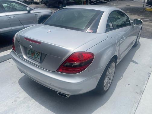Silver 2009 Mercedes-Benz SLK-Class SLK 300