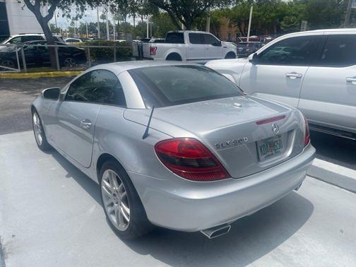 Silver 2009 Mercedes-Benz SLK-Class SLK 300
