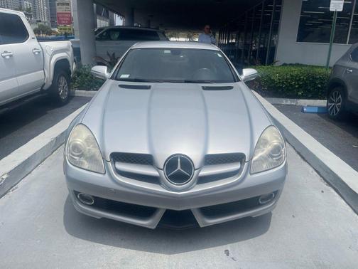 Silver 2009 Mercedes-Benz SLK-Class SLK 300