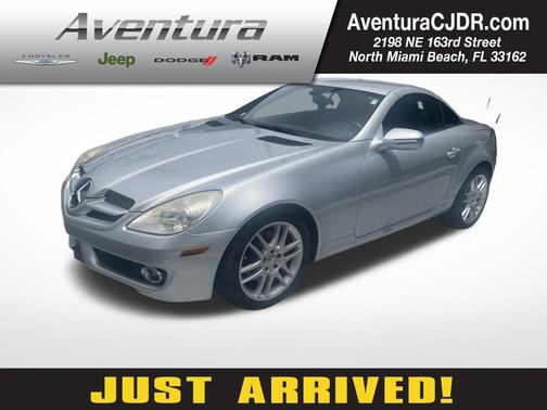 Silver 2009 Mercedes-Benz SLK-Class SLK 300