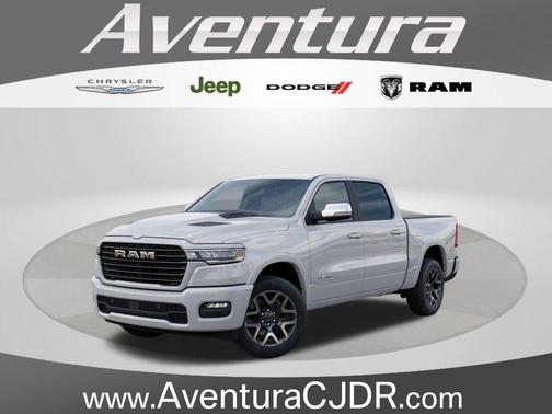 Bright White Clearcoat 2026 RAM 1500 Laramie