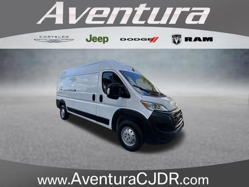 Bright White Clearcoat 2023 RAM ProMaster 2500 High Roof