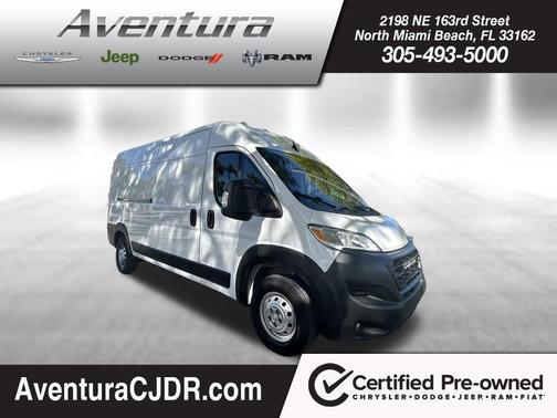 Bright White Clearcoat 2023 RAM ProMaster 2500 High Roof