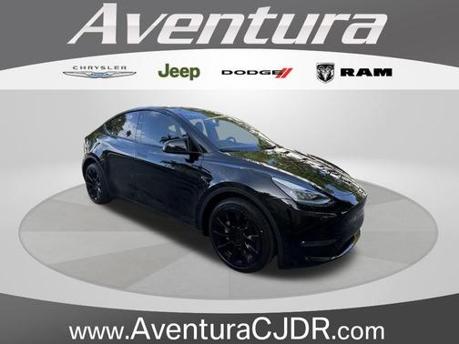 Black 2021 Tesla Model Y Long Range