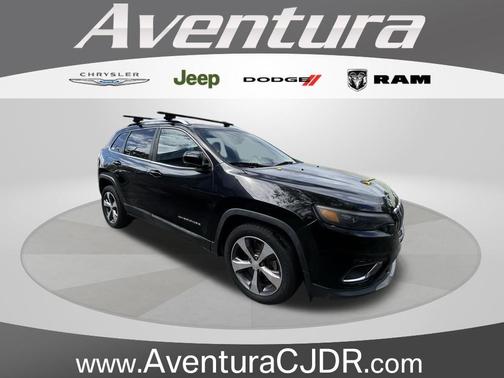 Diamond Black 2019 Jeep Cherokee Limited