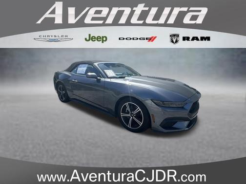 Gray Metallic 2025 Ford Mustang EcoBoost Premium