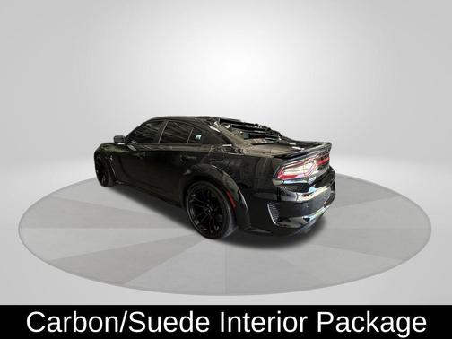 Pitch Black Clearcoat 2022 Dodge Charger SRT Hellcat Widebody