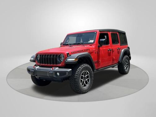 Firecracker Red Clearcoat 2024 Jeep Wrangler Rubicon