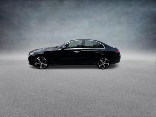 Black 2025 Mercedes-Benz C-Class C 300