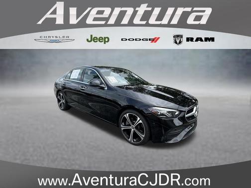 Black 2025 Mercedes-Benz C-Class C 300