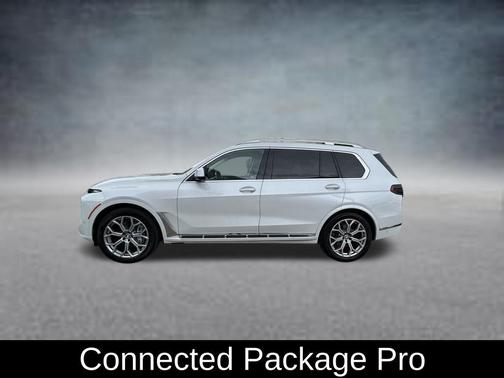 White Metallic 2025 BMW X7 xDrive40i